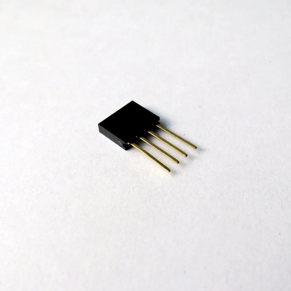 20 шт 4 Pin Специальный Женский Заголовок 2 54 мм PC104 Однорядный длинный коннектор A609|4
