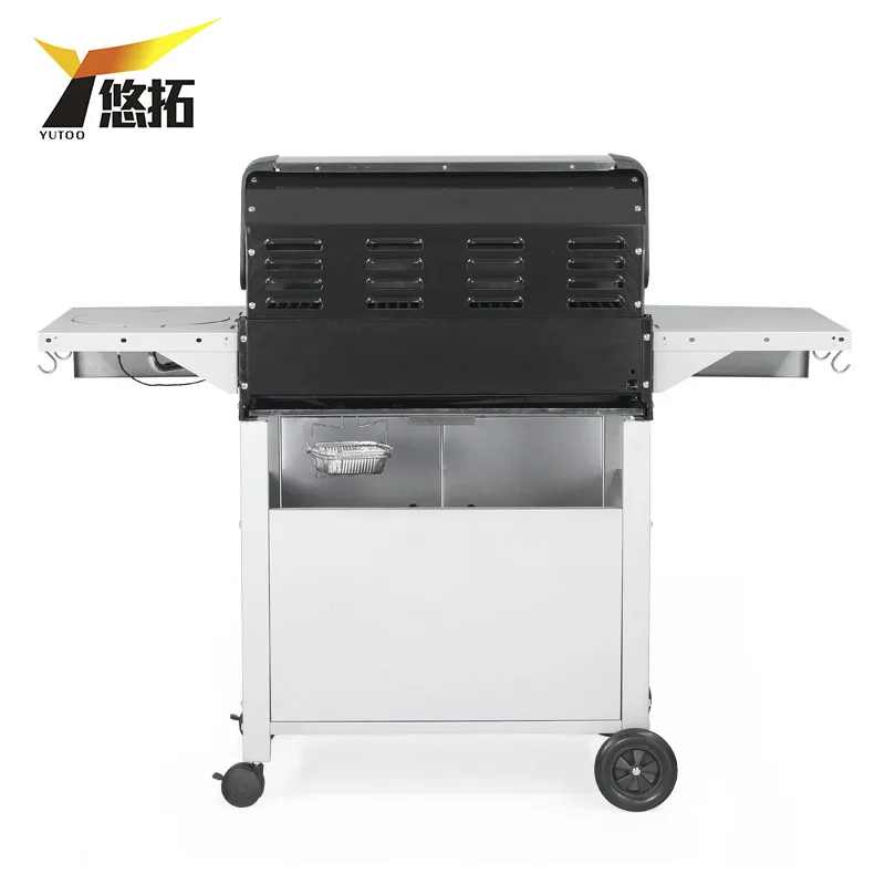Outdoor gas stove GaiaBBQ-B172 1 pcs Multi-function courtyard home BBQ grill four exports 4 stoves | Дом и сад