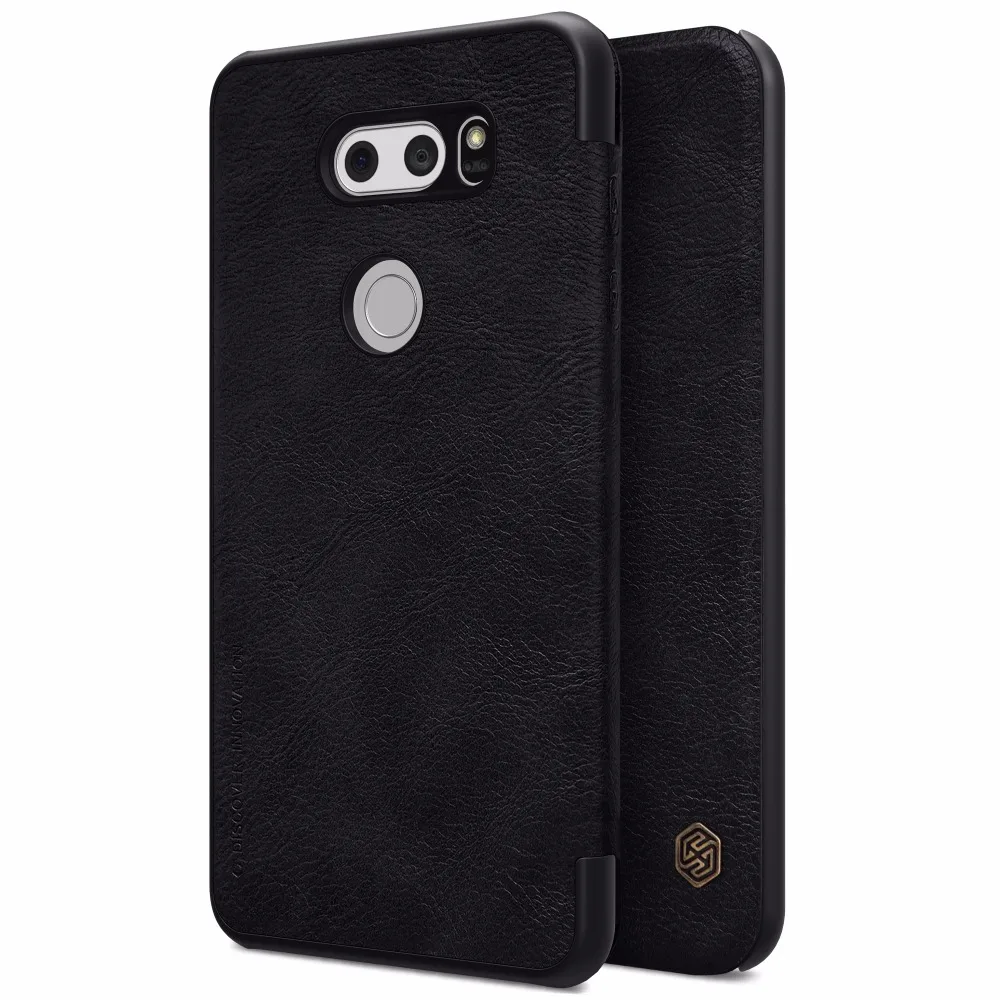 Флип чехол Nillkin Qin для LG V30 высококачественный защитный телефона|case for lg|flip casecase |