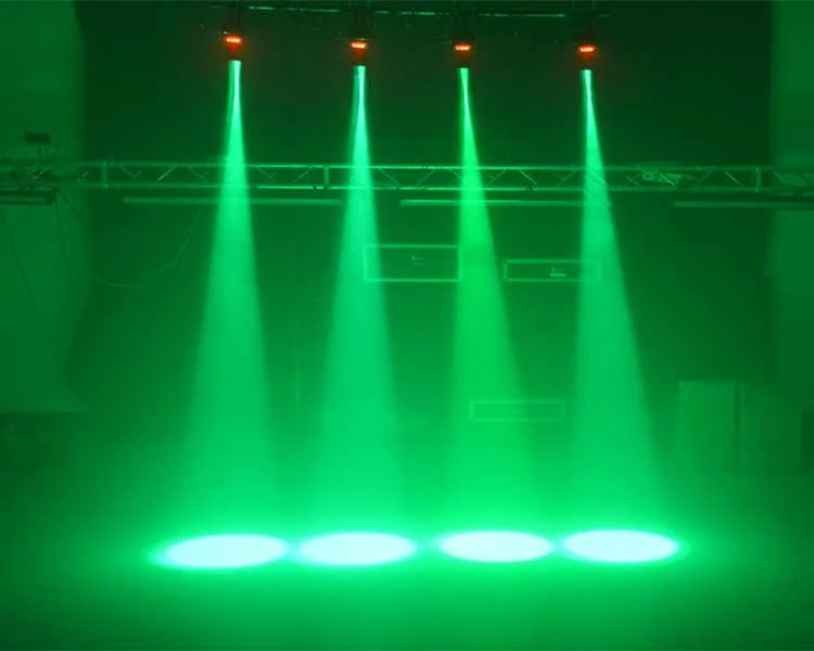 Новинка 9 Вт RGB LED Pinspot Pin Spot Beam Light Stage Lights 7 цветов Изменение KTV DJ Party Effect Spotlight|light