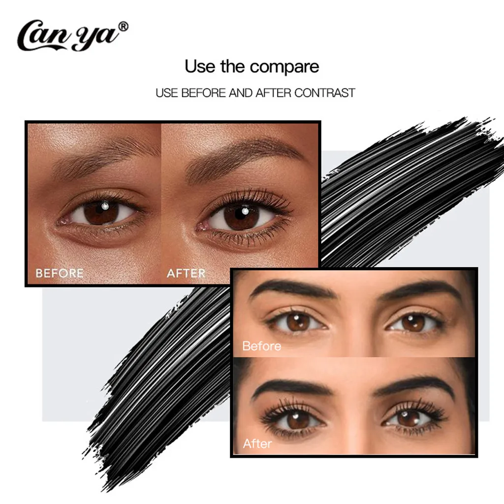 Fashion 1PCS Makeup Eyelash Long Curling Fiber Lash Mascara Eye Lashes Extension Tool maquiagem dropping eye makeup tools |