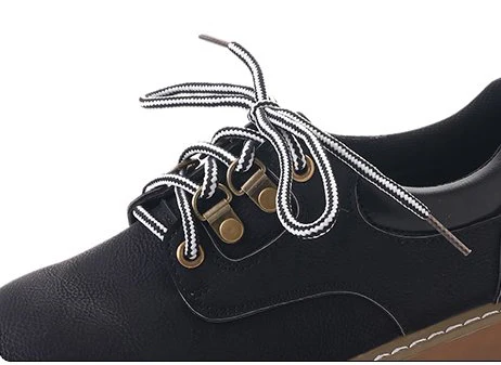 Aleafalling/классические женские ботинки для зрелых женщин Изящные на шнурках с