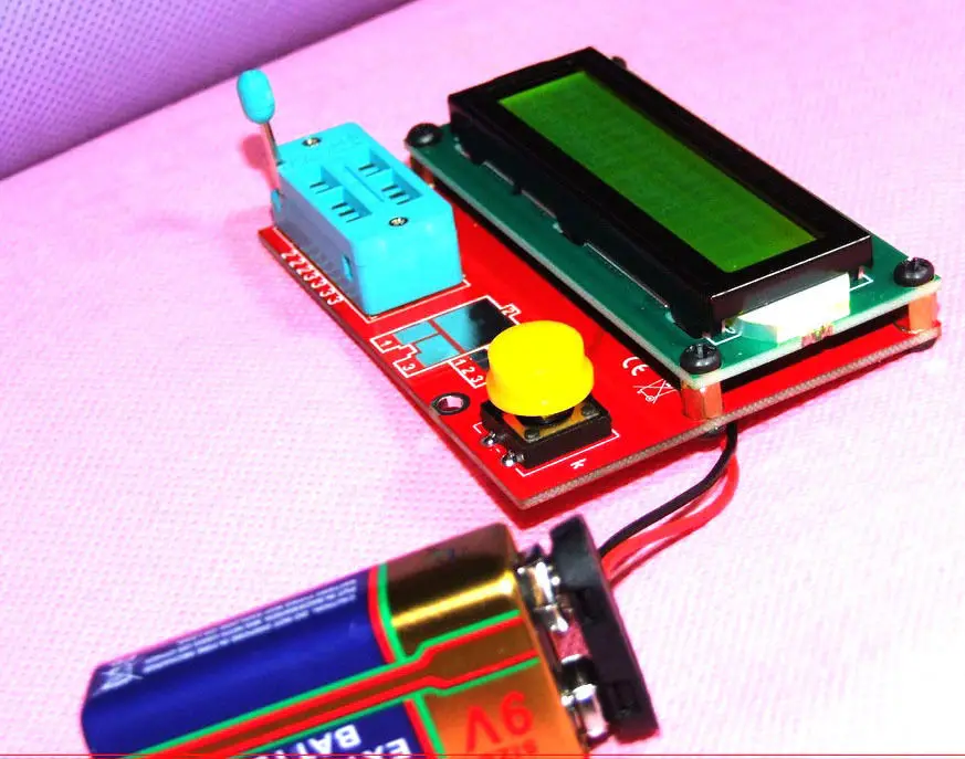 ATmega168 M168 транзистор тест er диодный Триод Емкость ESR ЖК-метр MOS PNP NPN | Электронные