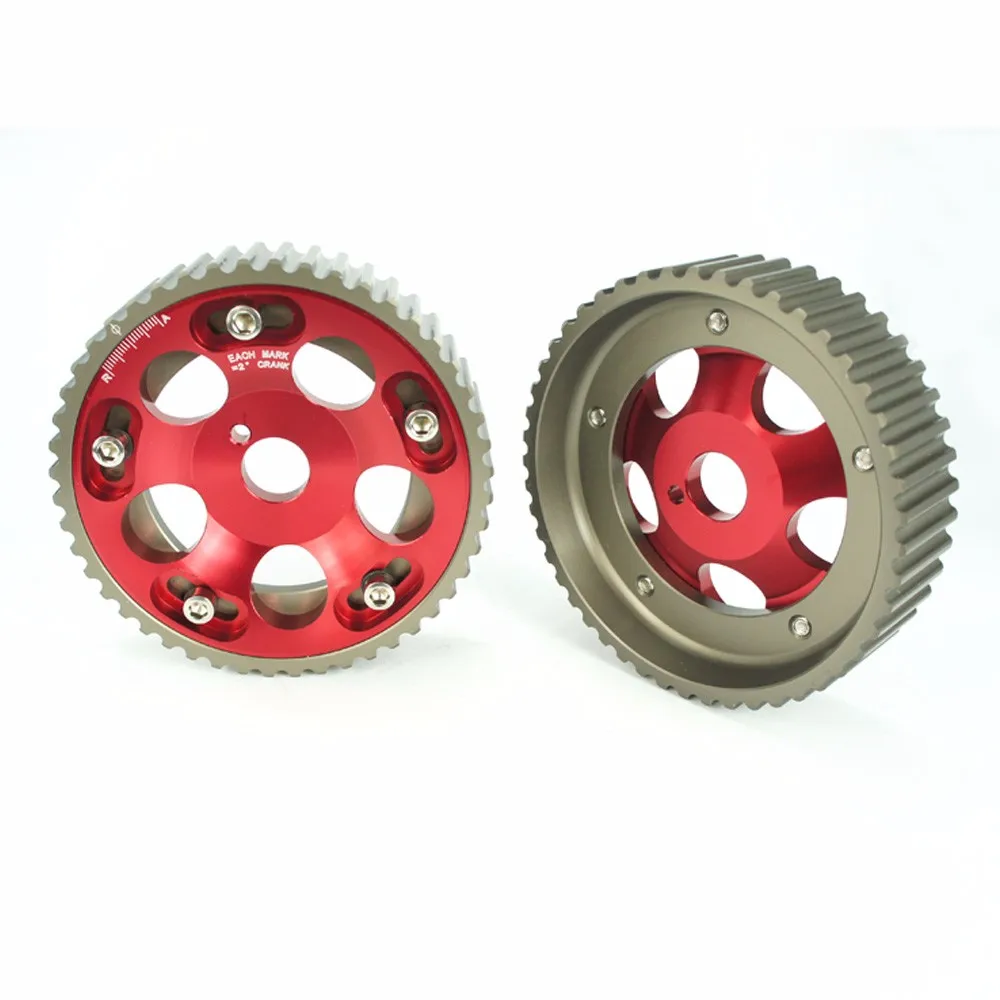2pcs Cam Gears Pulley Kit Alloy Timing Gear For Toyota Supra 1jz 2jz Pullys Red/Blue/Purple Color YC100731 |