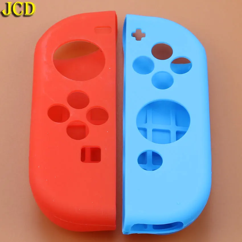 JCD Противоскользящий силиконовый мягкий чехол для kingd Switch NS JOY CON силиконовый защитный чехол для переключателя Joy-Con контроллер - Цвет: Небесно-голубой
