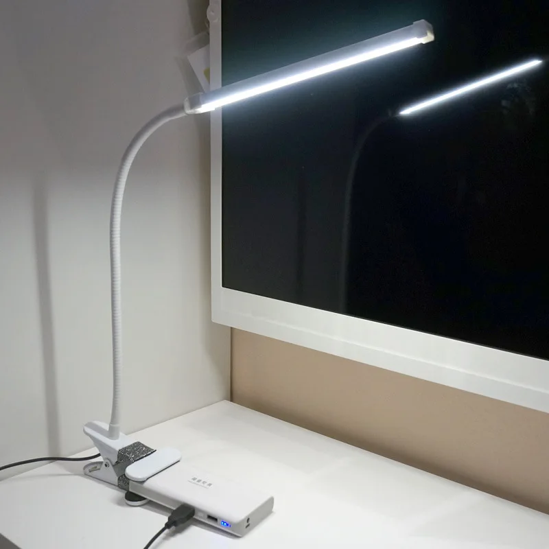 5V современные USB настольные лампы с зажимом из алюминия luminaria de mesa ночные
