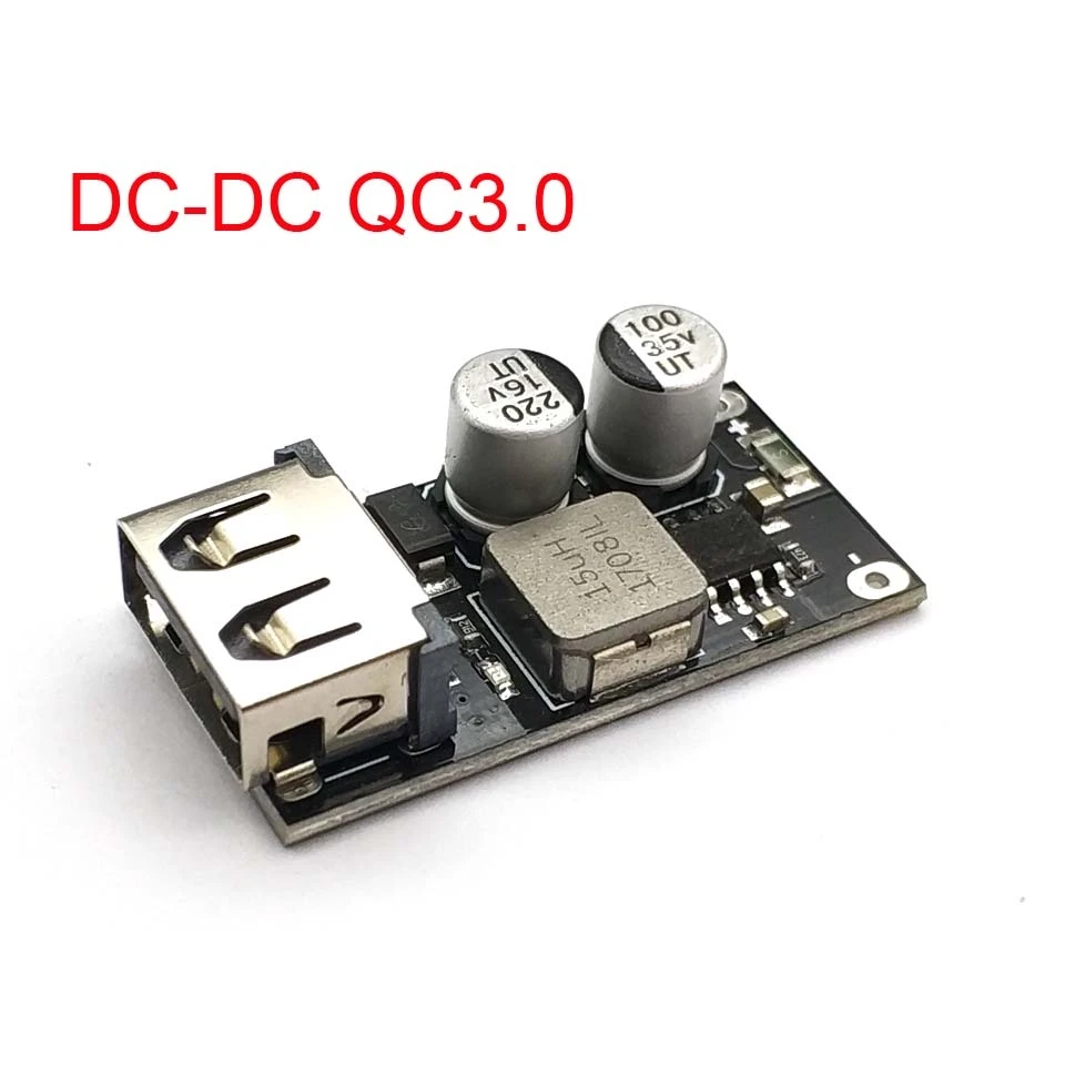 DC-DC понижающий преобразователь USB 6-32 в 9 в 12 В 24 В к QC3.0 QC2.0 Быстрая зарядка 3 в 5 в 12 В цепь
