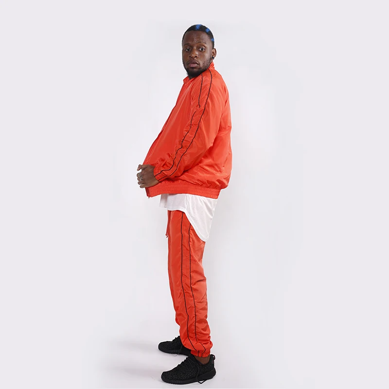 HEYGUYS один комплект мужские Модные брюки в стиле хип-хоп Современная униформа