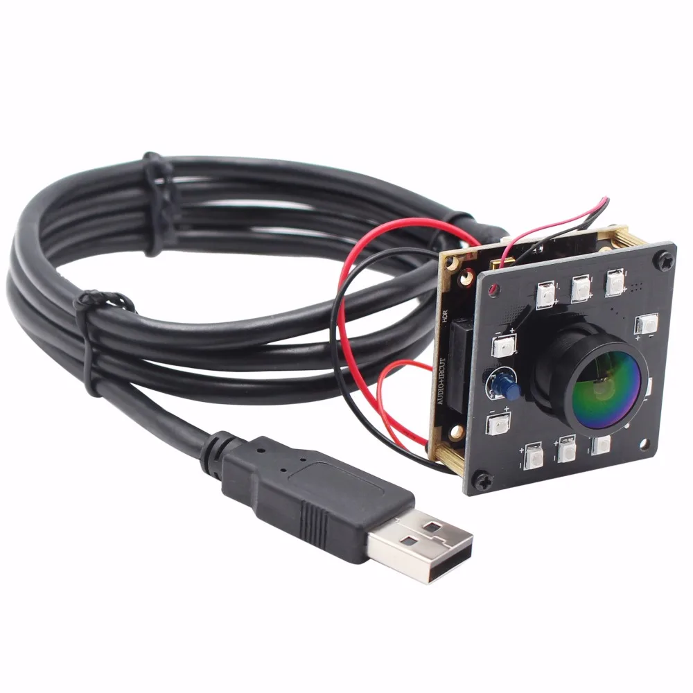 USB камера видеонаблюдения рыбий глаз с ночным видением 170 градусов|usb camera|cctv mininight