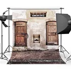 Винтажный фон с изображением двери для фотографов