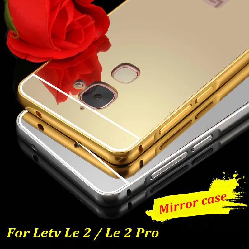 Роскошный зеркальный чехол для LeEco Letv Le 2 X620 X520/Le Pro X25/Le S3 X522 Ультратонкий алюминиевый металлический каркас