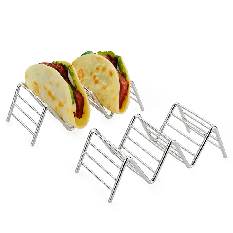 Держатель Taco из нержавеющей стали Мексиканский кухонный инструмент подставка