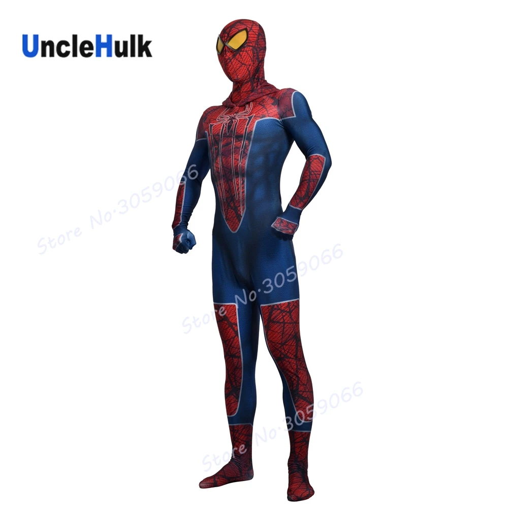 Высококачественный костюм из лайкры Человека-паука Zentai | UncleHulk