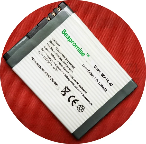 Аккумулятор SEAPROMISE для Nokia E5 BL 4D BL4D 00 E7 N8 N97 Mini T7.|bl 4d|n97 minibl-4d battery |