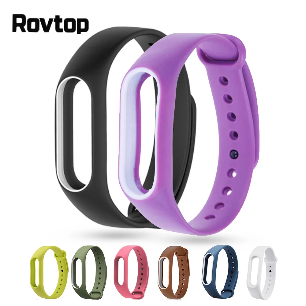 Браслет для Xiaomi Mi Band 2 спортивный ремешок часы силиконовый браслет correa Miband