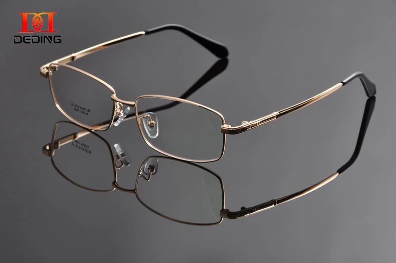 Супергибкий висок сплав оптической оправы память оправа для очков близорукости