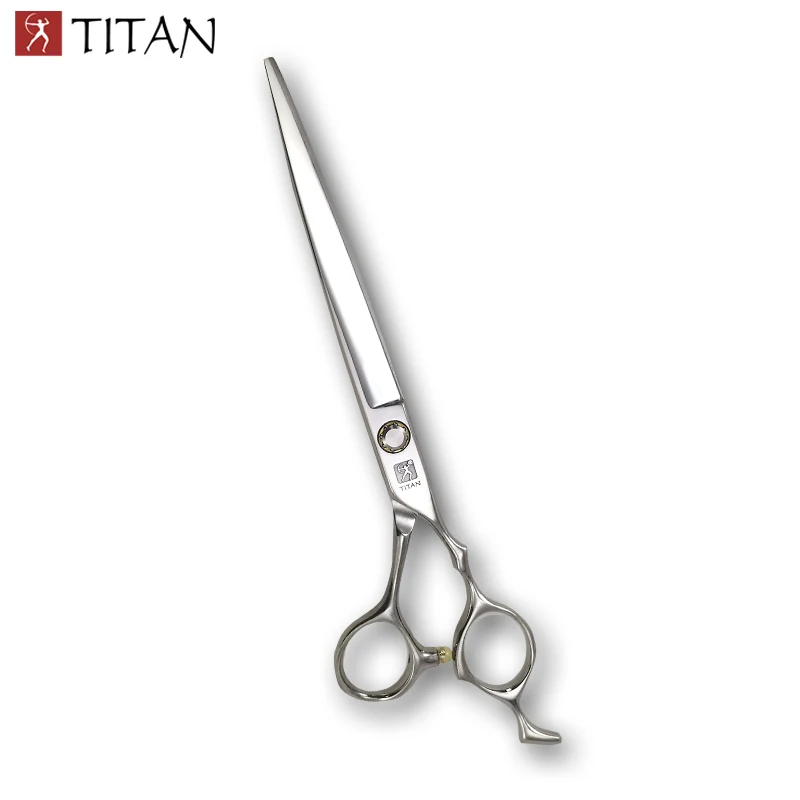 Titan 7.5inch scissors pet grooming scissors 440c steel hand made sharp professional scissors tool free shipping