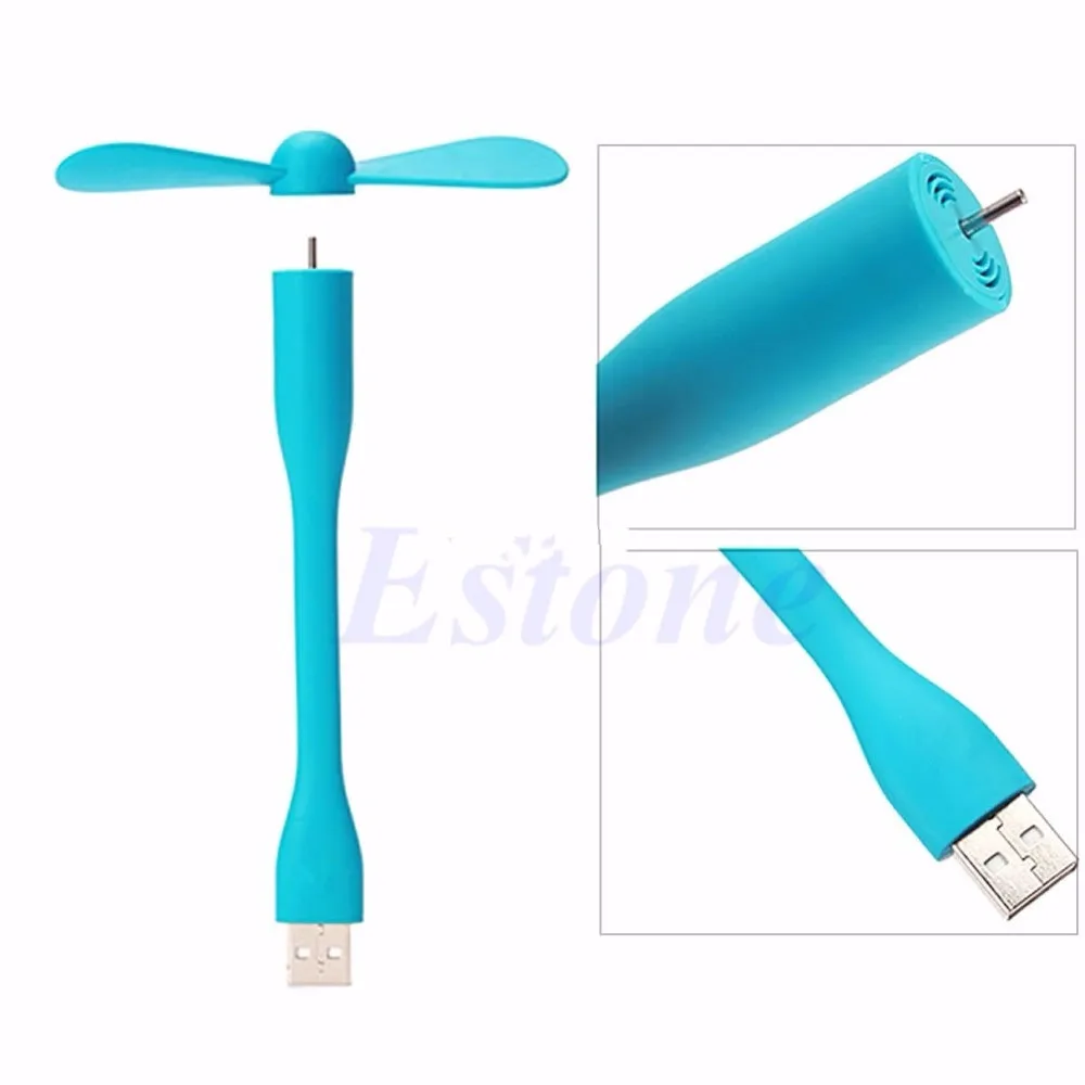 Новый портативный гибкий USB мини охлаждающий вентилятор кулер для ноутбука