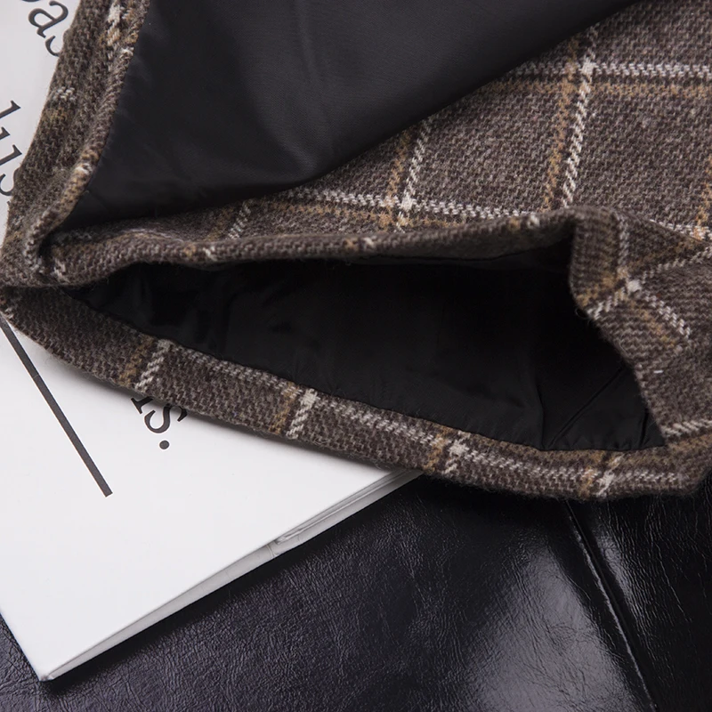 2019 зимние юбки для маленьких девочек одежда малышей клетчатая юбка модные