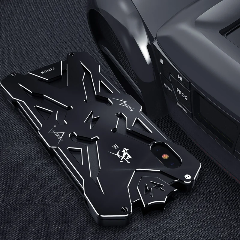 Для iPhone X XR XS Max чехол металлический алюминиевый чехол для iPhone x xr xs max бампер Coque чехол для телефона Fundas противоударный
