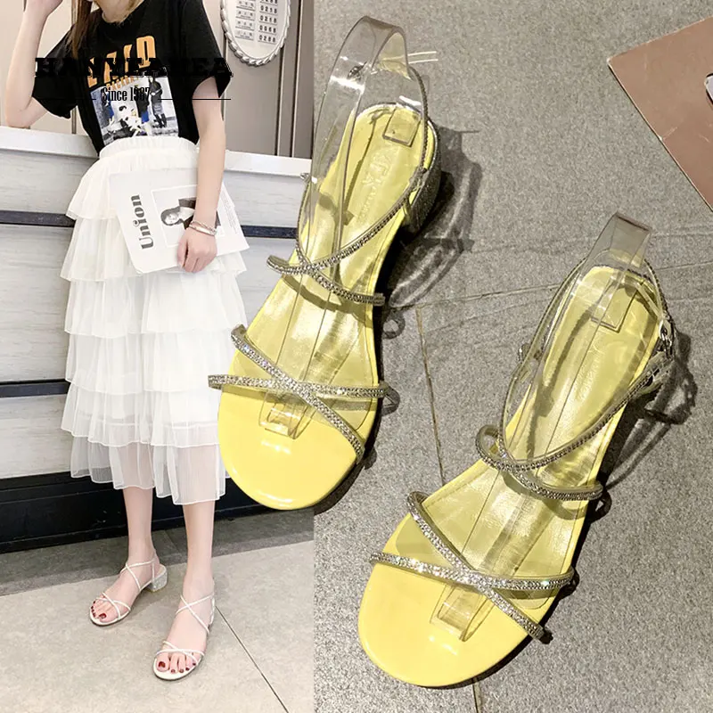 Новое поступление Sandalias De Verano Para Mujer элегантные модные туфли на высоком каблуке