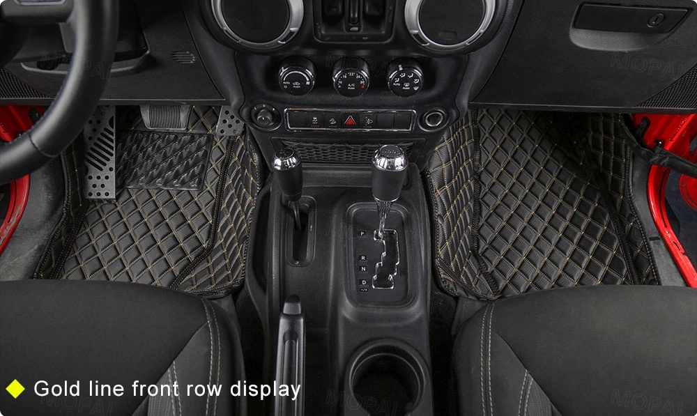 MOPAI коврики для Jeep Wrangler JK 2007- кожаные коврики в автомобиль коврик для ног Аксессуары для Jeep Wrangler JK 2007+ 4 двери