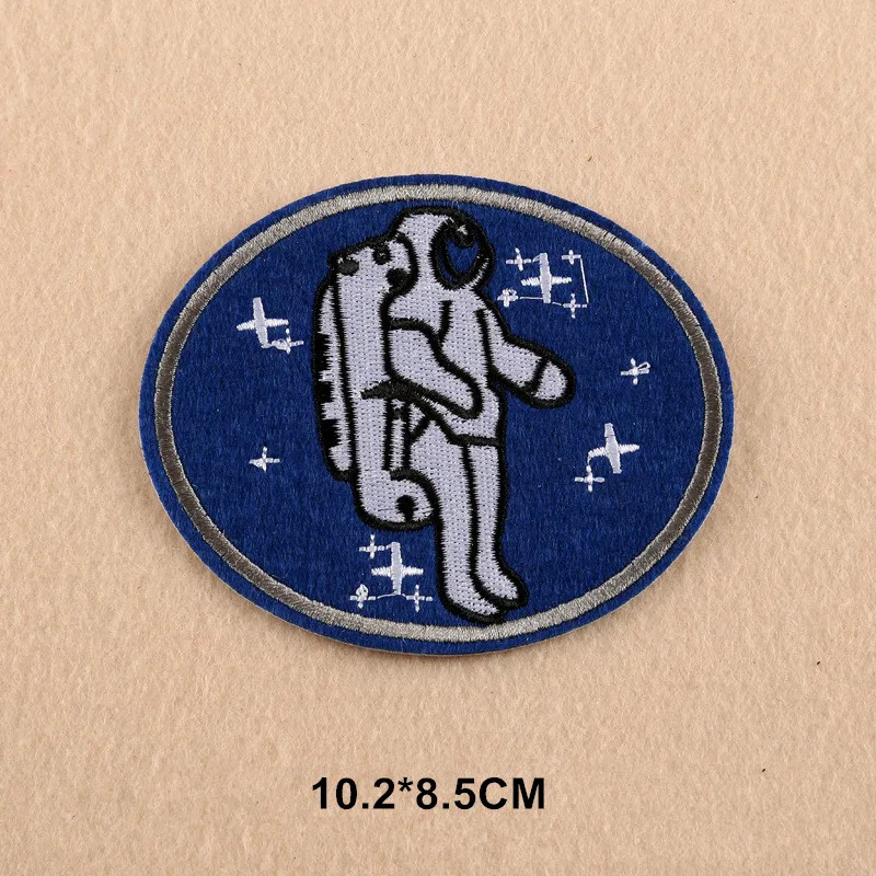 10 шт./лот астронавт серия сделай сам вышитые нашивки Лот дети мультфильм Мотив