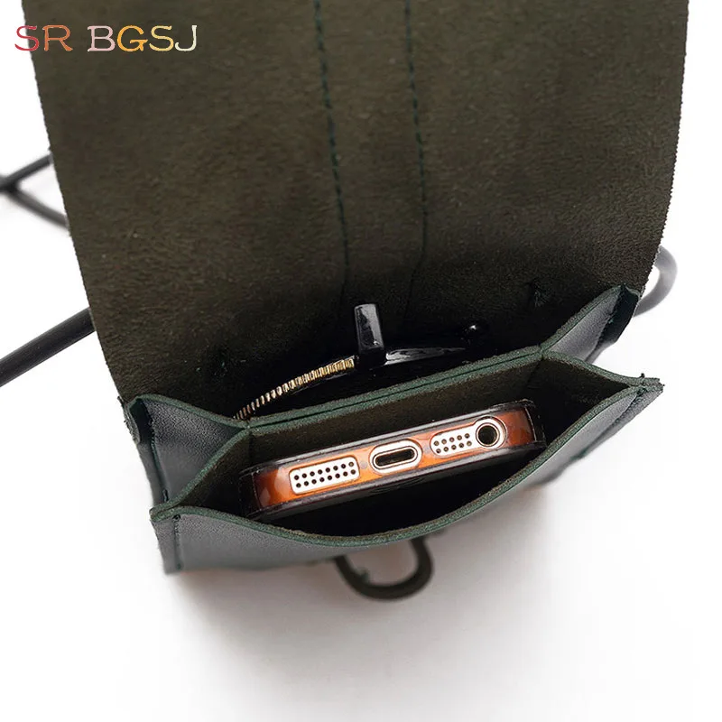 Бесплатная доставка 2017 винтажная Маленькая женская кожаная сумка на плечо для