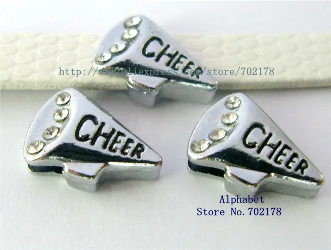 Шармы Cheer с рупором 8 мм скользящие шармы для самостоятельного изготовления