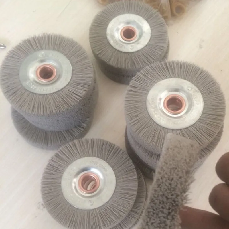 Полировальная щетка набор из 2 шлифовальных насадок с насадкой абразивной