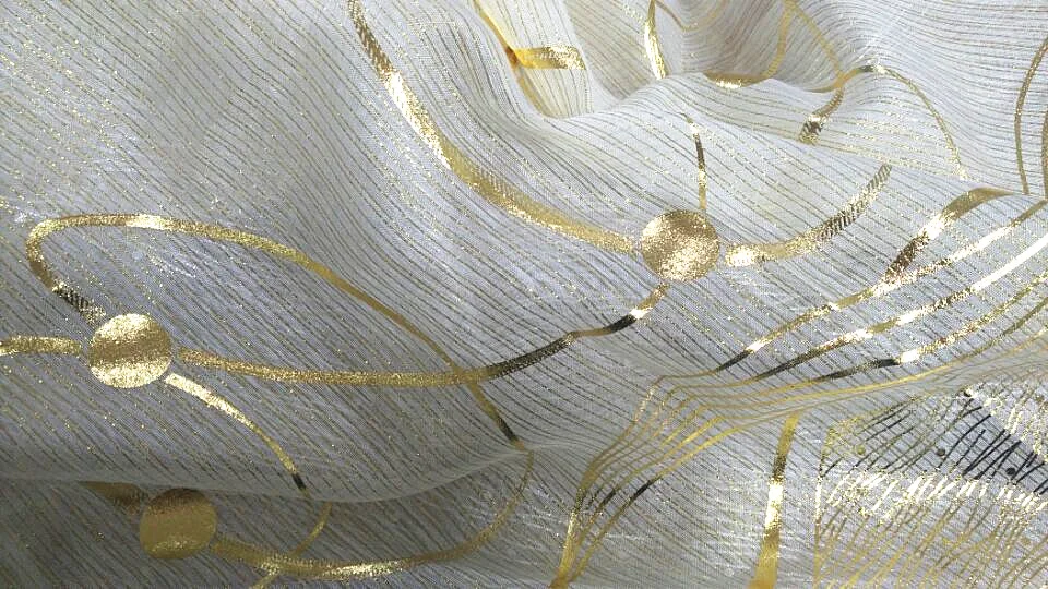 Высококачественная двухцветная Роскошная Европейская занавеска для гостиной, спальни, затемненная ткань, ткань с бронзовым геометрическим рисунком MY045#20