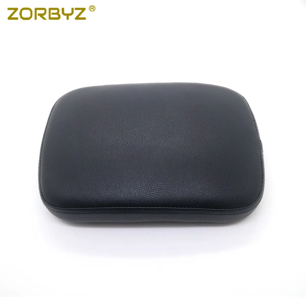 ZORBYZ 1 шт. черная прямоугольная подушка для пассажирского сиденья 8 присоска Harley