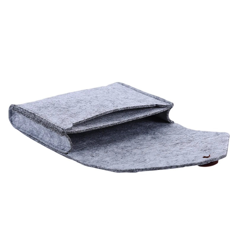 2020 новая портативная Кнопка Органайзер чехол Новая мода Войлок блок питания