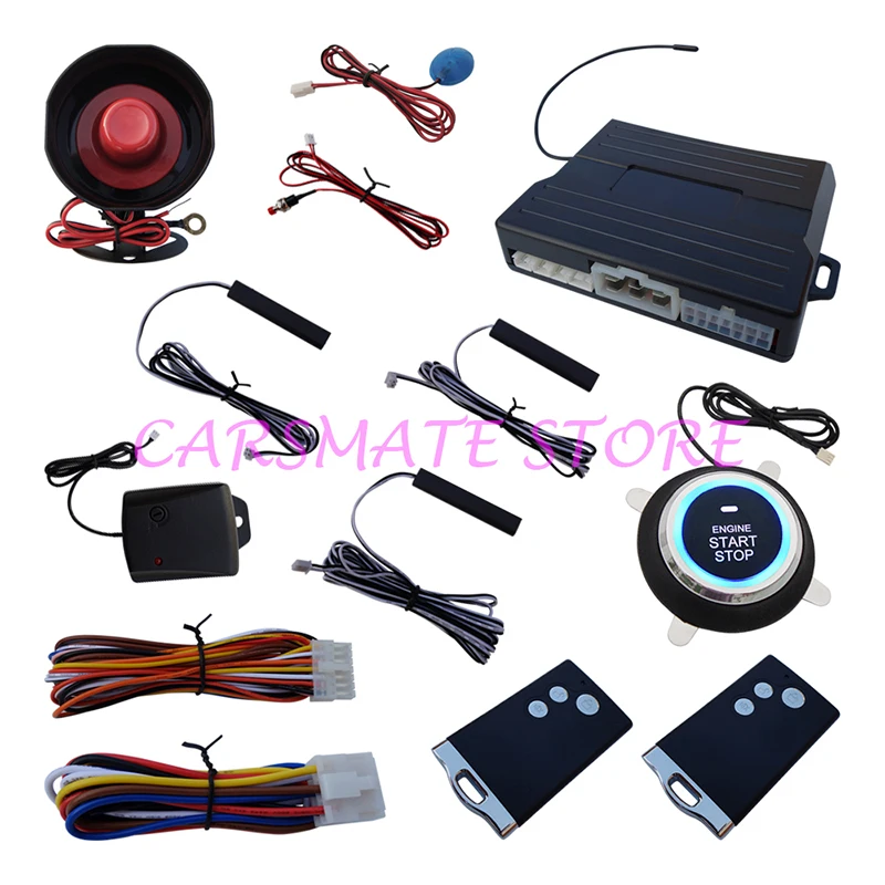 Автомобильный PKE сигнализация Система безопасности Пассивный бесключевой вход с