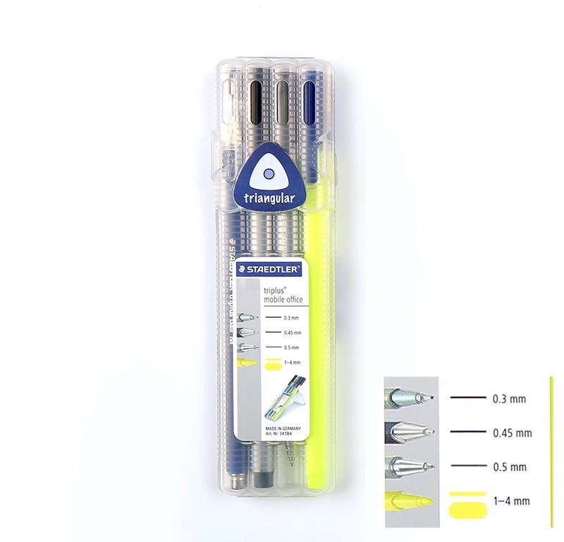 Немецкая Черная Коробка Staedtler Triplus офисный механический карандаш 0 5 мм