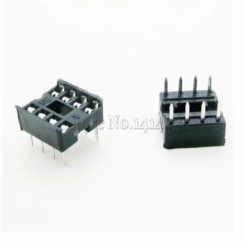 10 шт. 8pin DIP IC розетки адаптер паяльный Тип 8 pin 8|socket with remote control|socket 479socket holder |