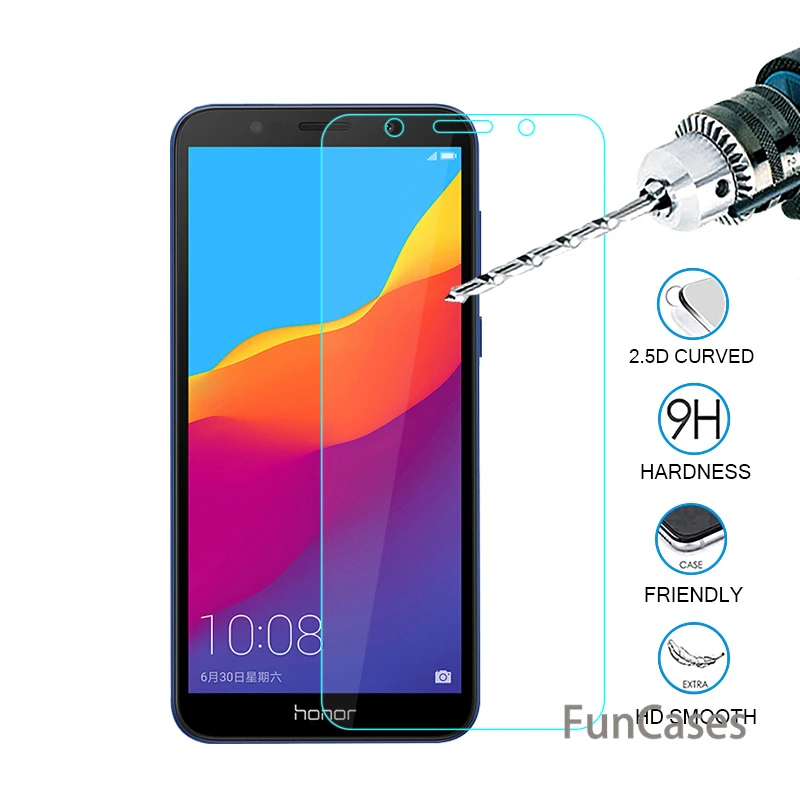 

Для huawei Y5 Prime 2018 закаленное Стекло для huawei Y9 Y6 Prime 2018 Экран протектор на Honor 8X 6X 7X 7A 7C защитный Стекло