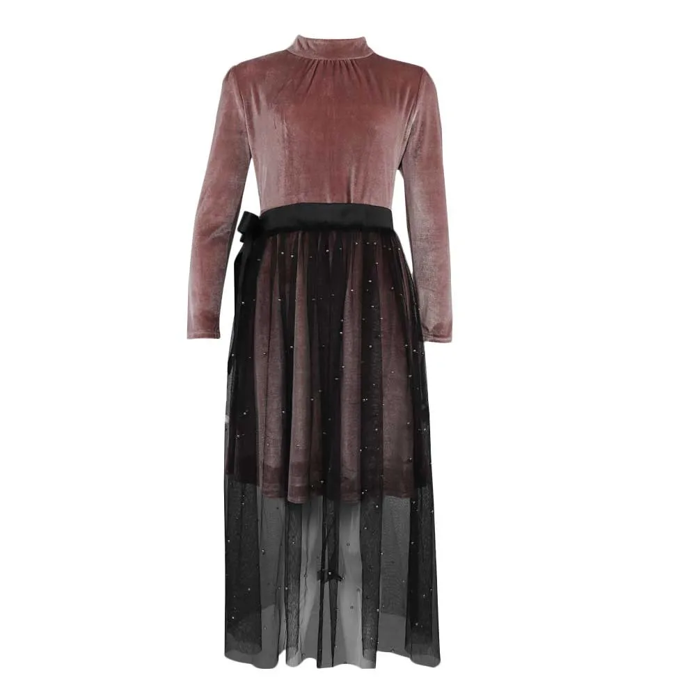 Новинка лета 2018 модный винтажный шифоновый цветочный бархатный свитер в