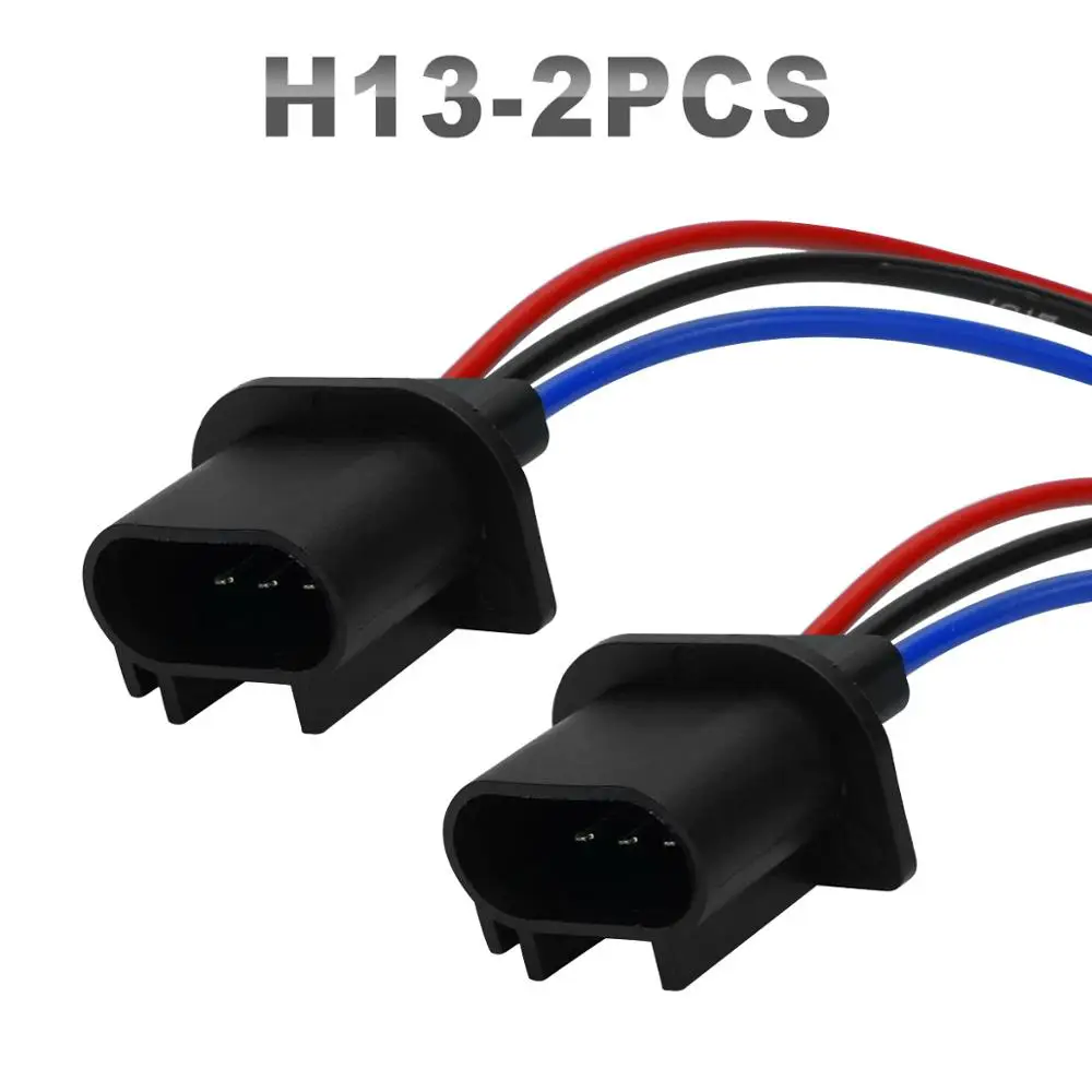 JGAUT Automotivo Мужской Разъем H4 Противотуманные фары жгут проводов СИД H7 9005 HB3 H8 H9 H11