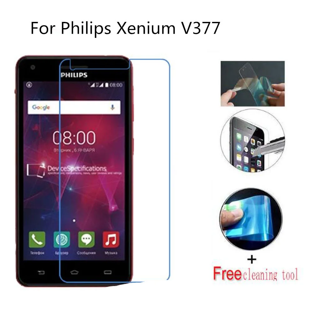 2 шт. ультратонкий нано защитный экран без стекла для Philips Xenium W6618 V377 S308 S309 S326 S337 S388
