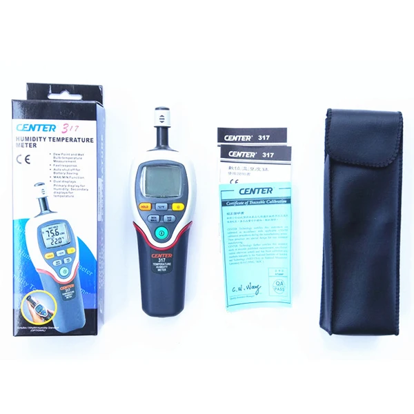 

CENTER-317 Temperature & Humidity Meter