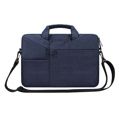 dark blue Сумка для ноутбука, чехол для Macbook air 13, сумка 15,6 дюймов, чехол для компьютера Xiaomi, huawei, hp, dell, портативный чехол - Цвет: dark blue