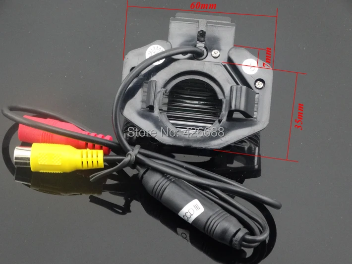 Автомобильная запасная камера! камера заднего вида для Toyota Corolla/BYD G3 09 с CCD!