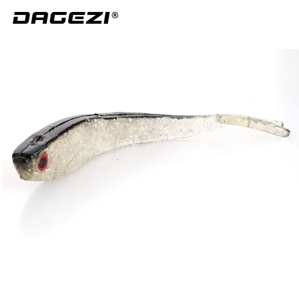 Мягкая рыболовная приманка DAGEZI 10 шт./лот 7 5/9 см для рыбалки Шад червь свимбейты