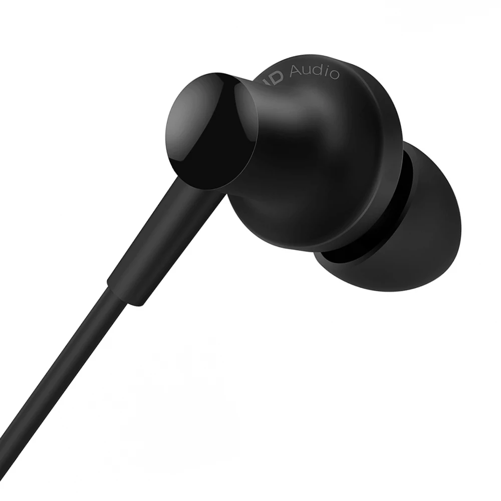 Оригинальные гибридные наушники Xiaomi, 2 двойных драйвера, проводное управление, наушники-вкладыши с микрофоном, шумоподавление, гибридные наушники 2