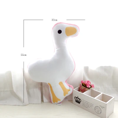 Chick Кристальная ультра-мягкая короткая плюшевая подушка милый INS стиль мультфильм Кактус Единорог Подушка домашняя декоративная подушка креативный подарок на день рождения - Цвет: Chick