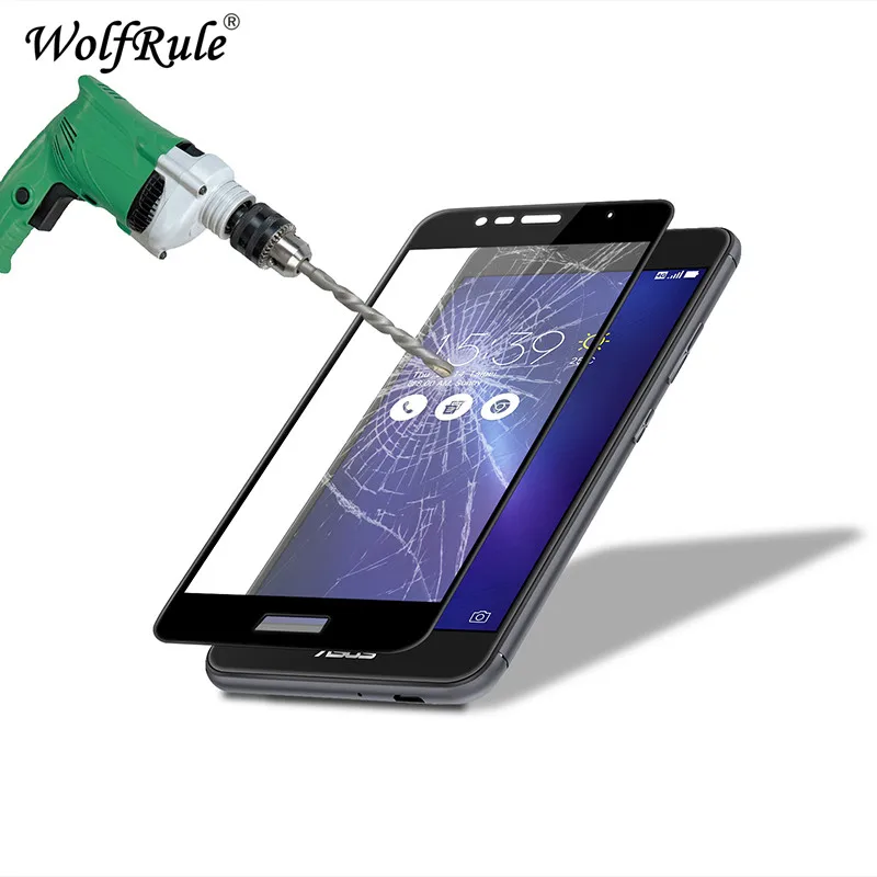 Glass Asus Zenfone 3 Max ZC520TL screen protector Film 2.5D Anti-Brust Tempered For Full | Мобильные телефоны и