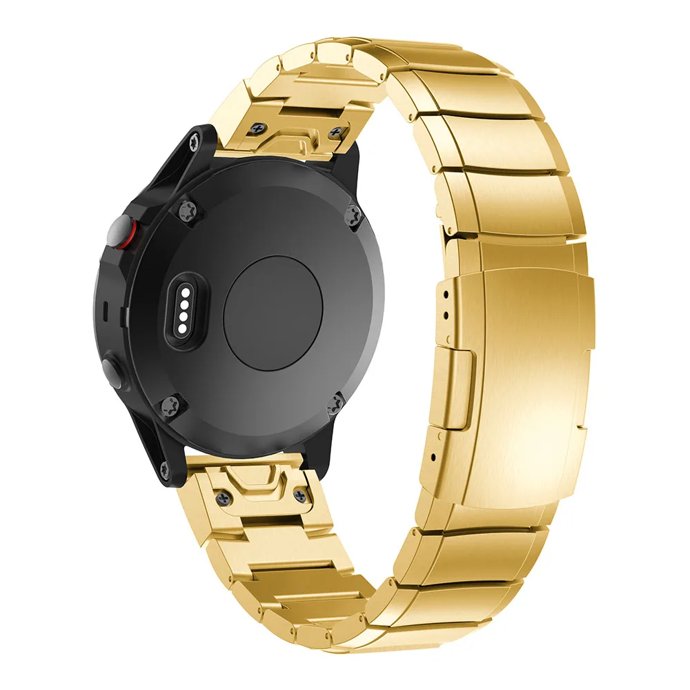 Быстросъемный ремешок из нержавеющей стали для Garmin Fenix 6 / Pro/5/5 Plus Смарт часы
