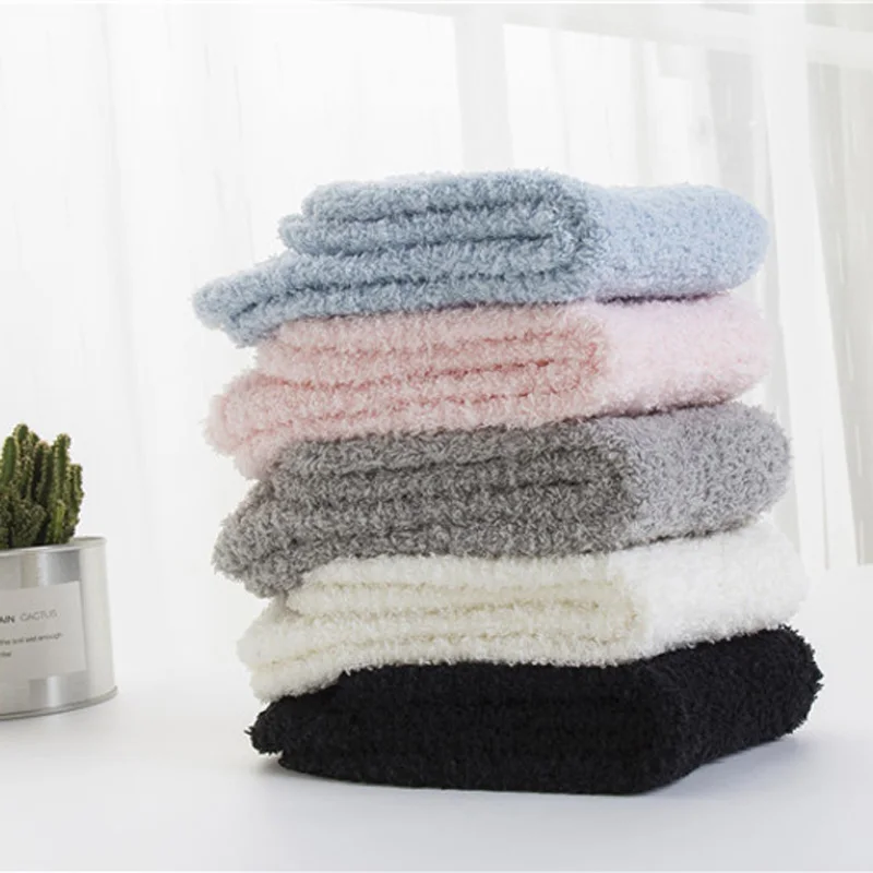 Теплые флисовые цветные носки [EIOISAPRA] в стиле Харадзюку с вышивкой мопса теплые