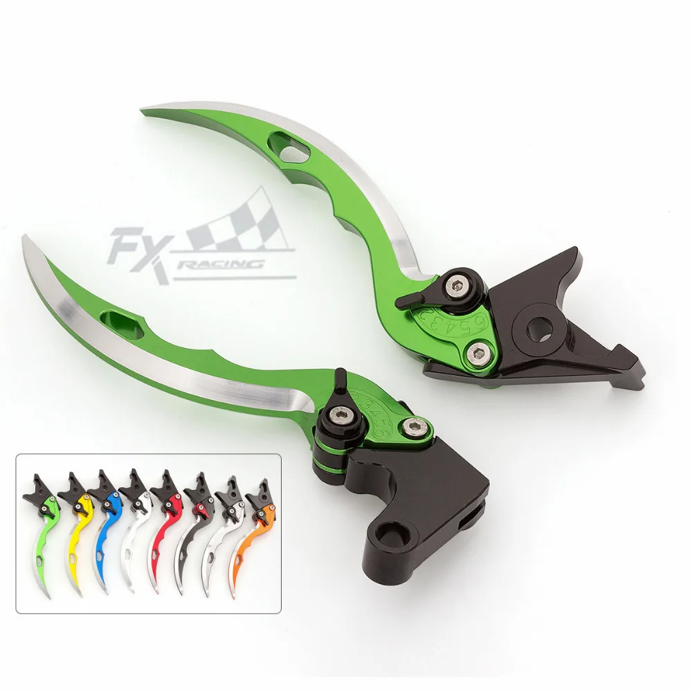 

CNC нож Лезвие мотоцикла сцепные рычаги регулируемые тормоза сцепления пара для Kawasaki NINJA 650R ER-6F ER-6N ER6N 2006-2008